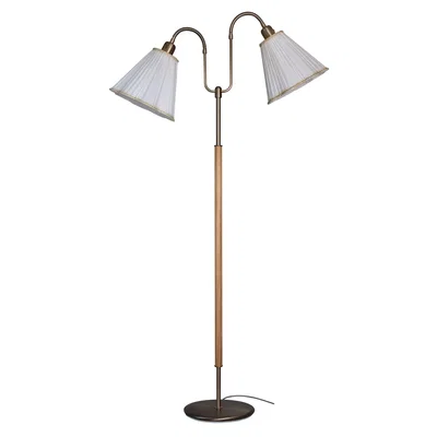 G 288 Gripsholm golvlampa 2L oxid/ek